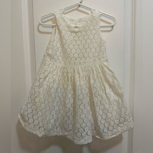 6-12MO Girls Crazy 8 White Dress